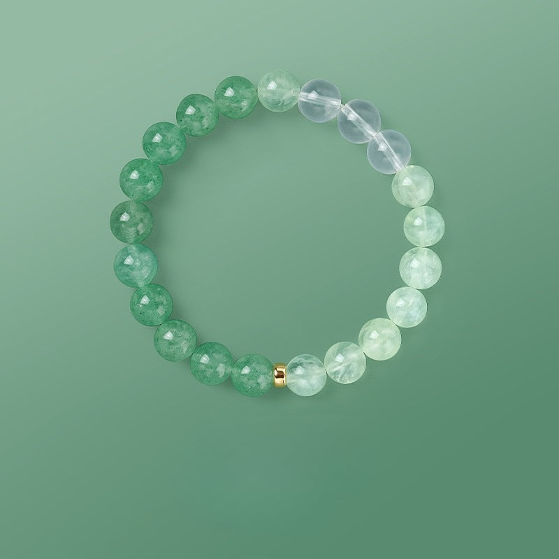 Green Strawberry Crystal Bracelet - KALUCK