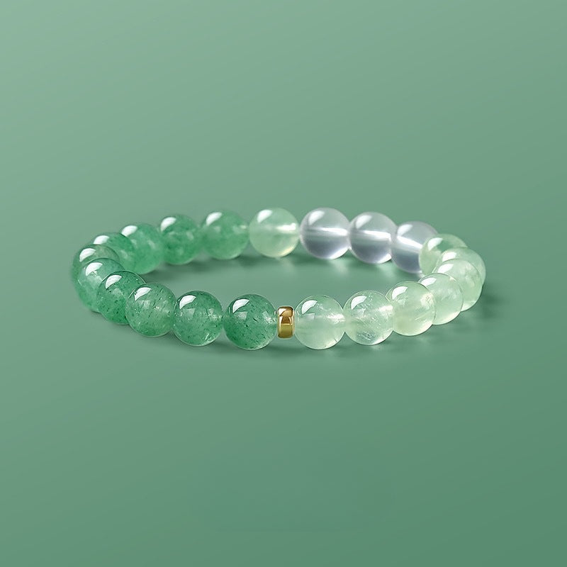 Green Strawberry Crystal Bracelet - KALUCK