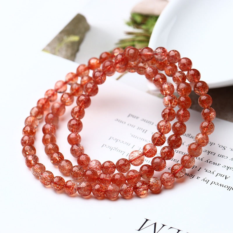 Strawberry crystal bracelet - KALUCK