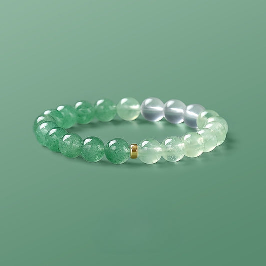 Green Strawberry Crystal Bracelet - KALUCK