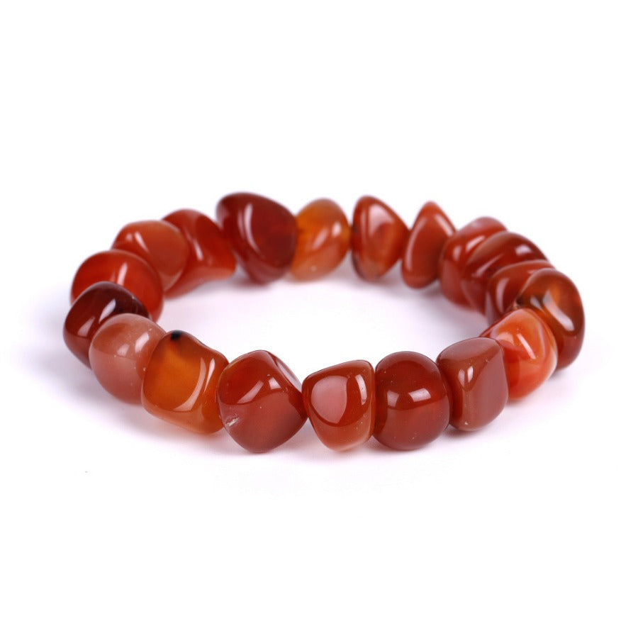 Irregular Red Agate Bracelet02