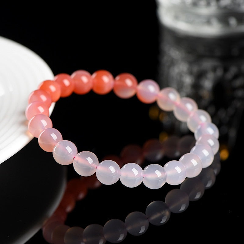 Gradient Salt Source Agate Bracelet