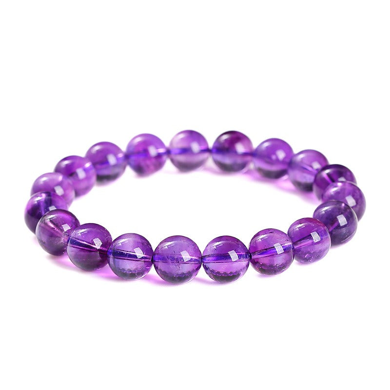 Uruguayan light Amethyst Crystal Bracelet01