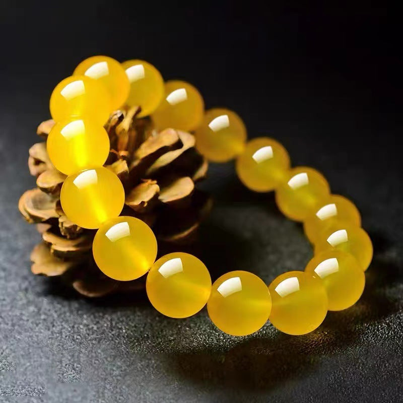 Amber wax bracelet04