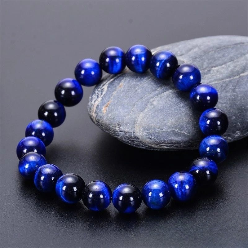 Lapis Lazuli Tiger Eye Stone Bracelet04