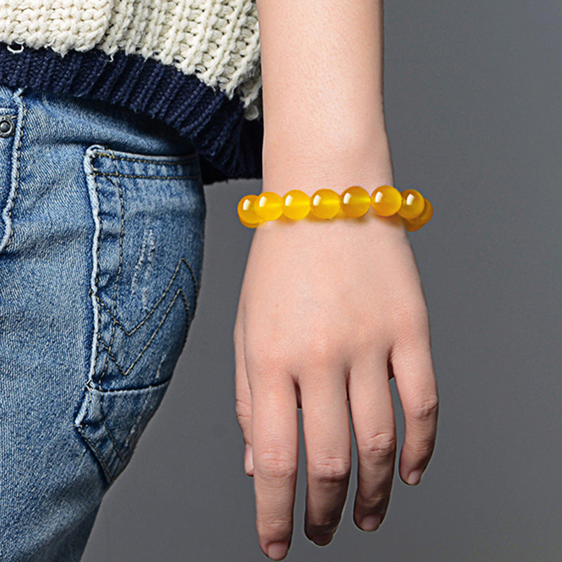 Amber wax bracelet05