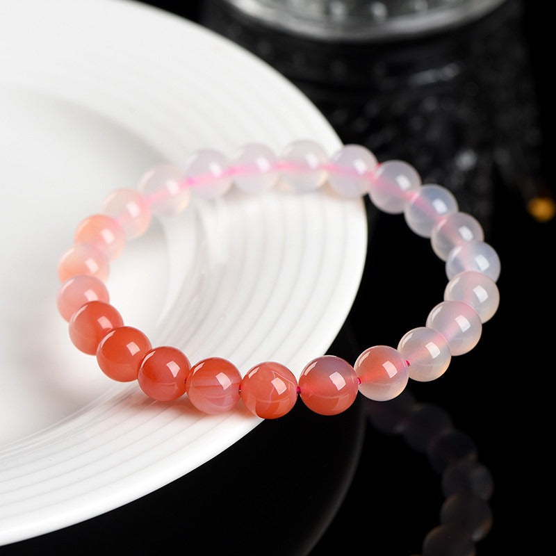 Gradient Salt Source Agate Bracelet