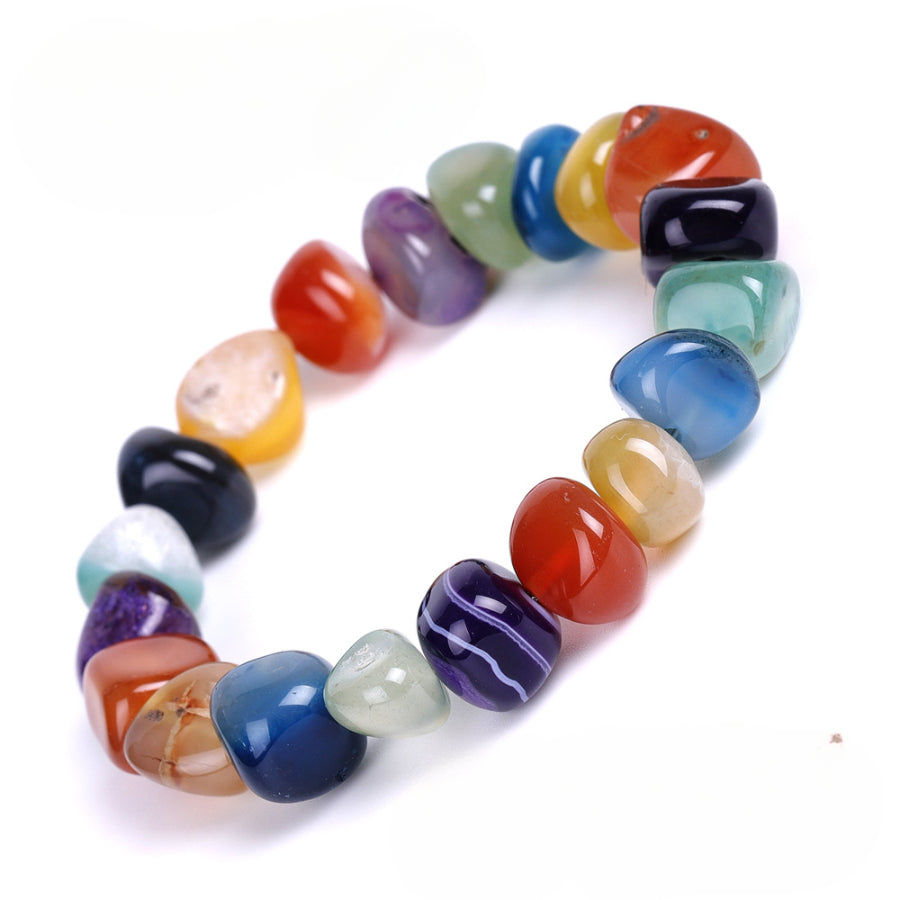 Rainbow Crystal Agate bracelet01