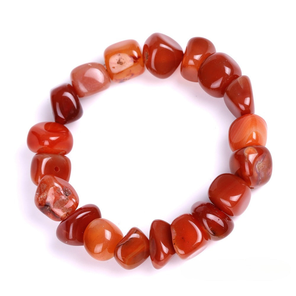 Irregular Red Agate Bracelet03