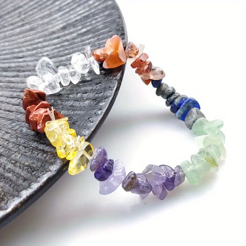 Irregular Gravel Agate Bracelet03