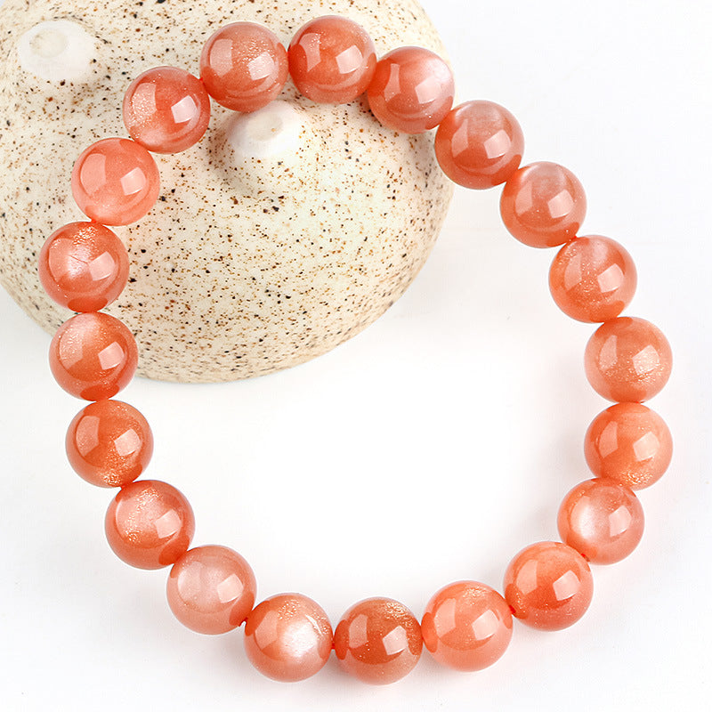 Orange Moonstone Bracelet 6A - KALUCK