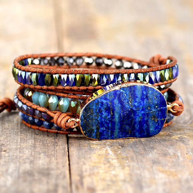 Lapis Lazuli Bohemian bracelet02