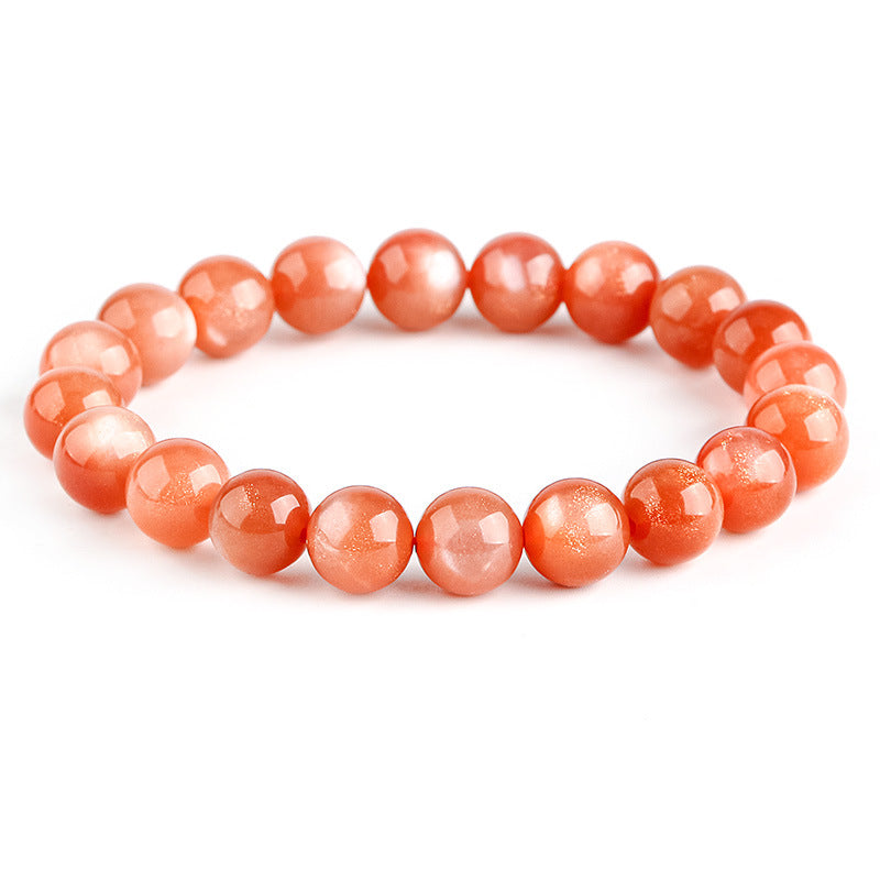 Orange Moonstone-bracelet