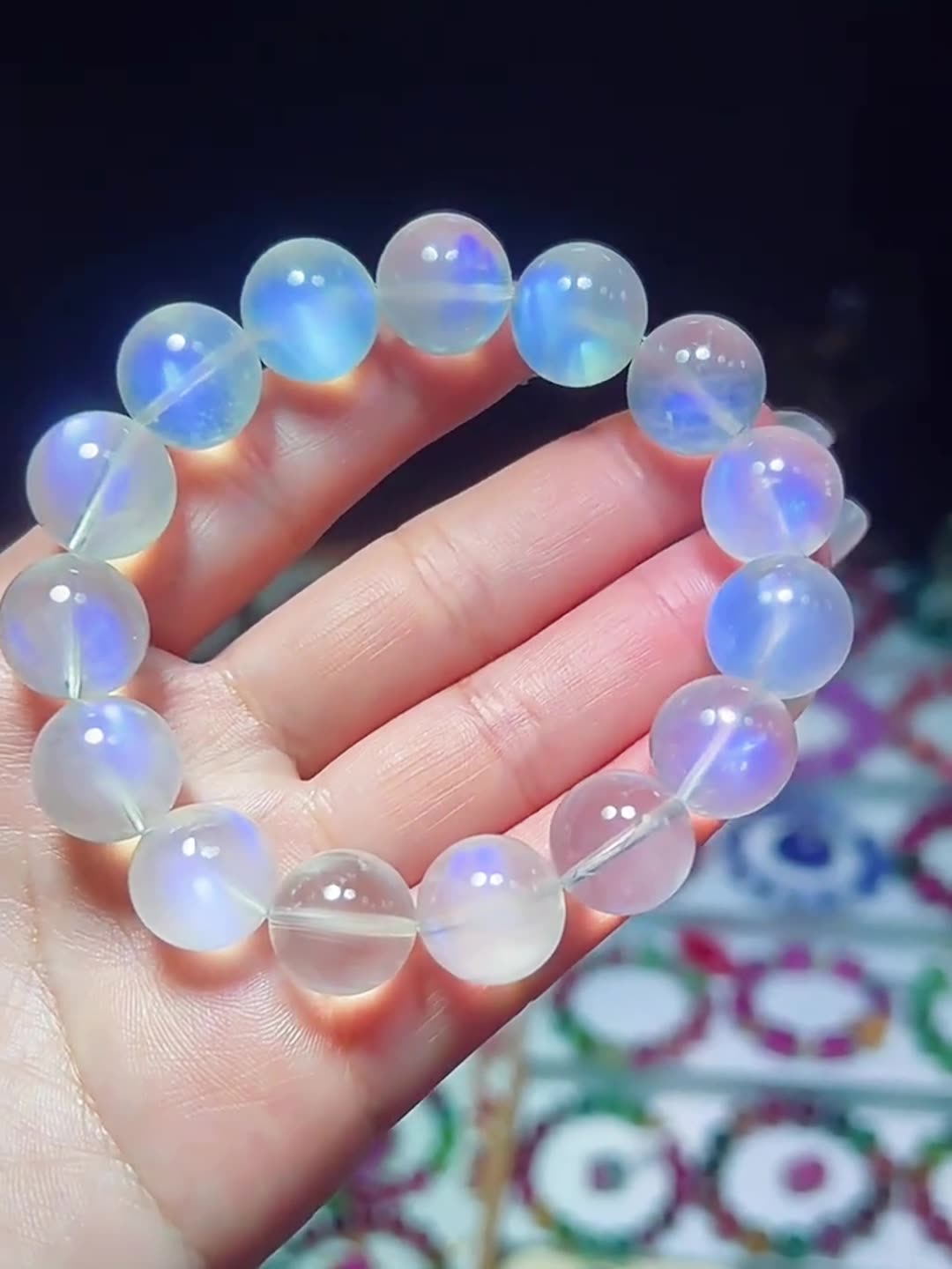 White-blue moonlight bracelet - KALUCK