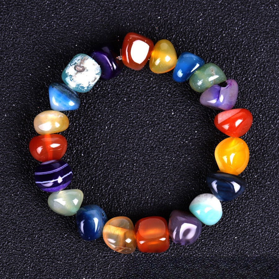 Rainbow Crystal Agate bracelet02